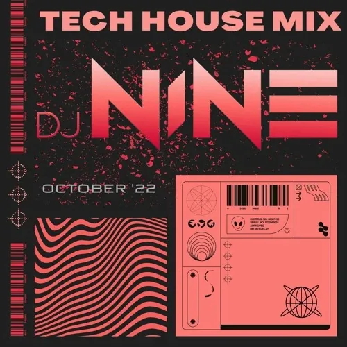 Tech house Mix October 2022 cover artwork